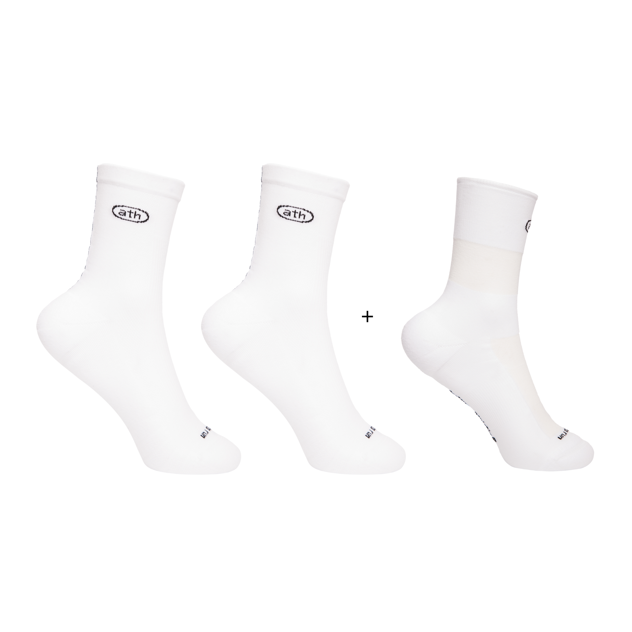 Pack - 2 Everyday socks + 1 Race socks