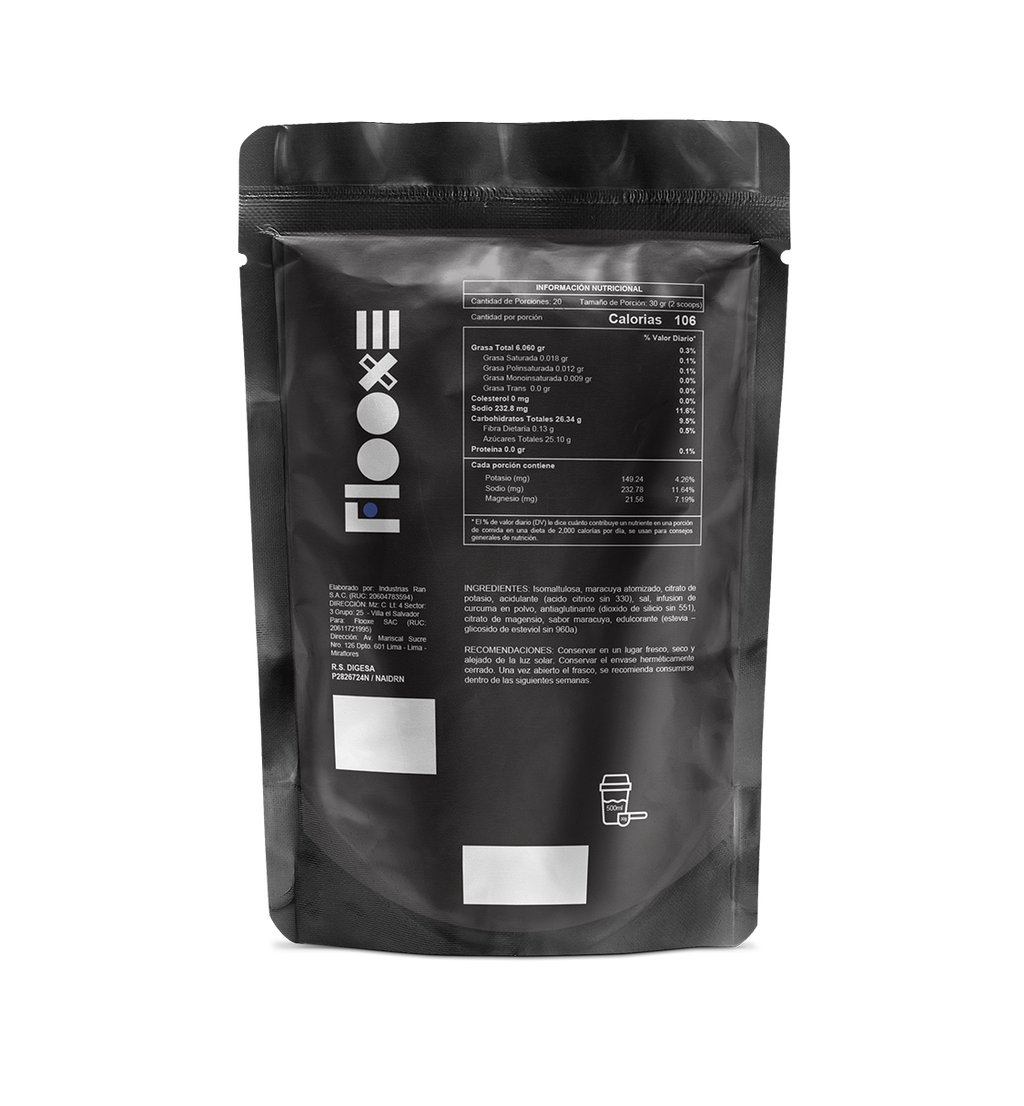 Drink Mix Flooxe - reverso