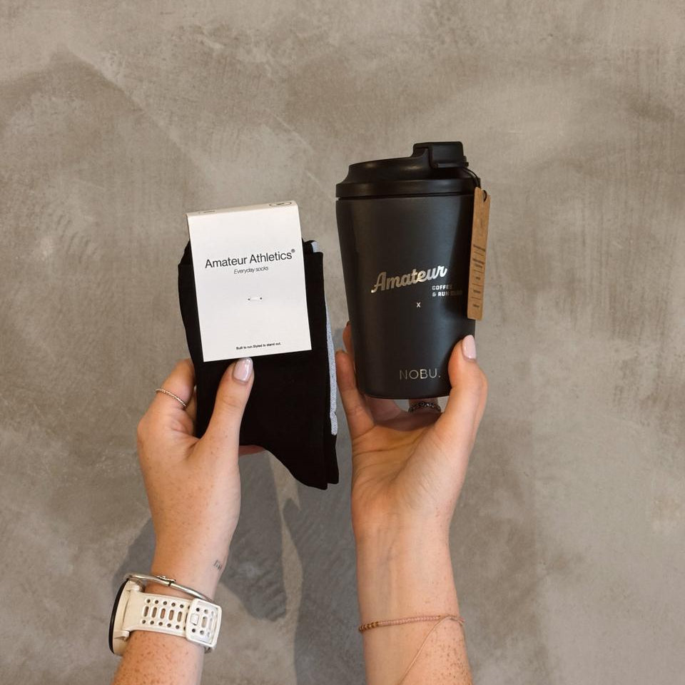 Taza Nobu + Everyday socks